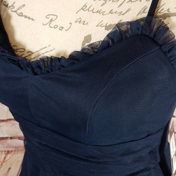 NWT 3 Navy Strappy Dress TRIXII Juniors - Picture 7 of 8